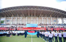 动健贵民 飞扬青春！贵州民族大学第七届阳光体育节暨第31届田径运动会隆重开幕