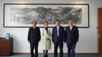 校长王林会见我校优秀校友彭艺