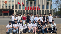 贵州民族大学东盟人文学院赴越交流学生参加国家领导人访问越南期间志愿服务活动