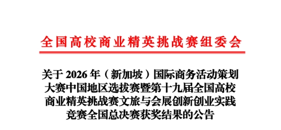 我校在全国高校商业精英挑战赛中斩获国奖24项