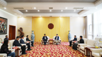 贵州威顿晶磷电子材料股份有限公司一行赴我校开展调研座谈