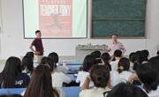 外国语学院举办“青春扬帆，梦想起航”就业育人讲座