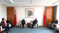 校党委副书记杨声国与高层次人才、党外人士代表交流座谈
