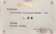 2023年西部大学生信息素养大赛贵州赛区省赛实记