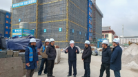 吴一文到学生宿舍扩建项目工地开展安全生产检查