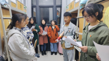 建筑工程学院学生第二党支部“扬帆新时代，争做建工人”党员驻班活动