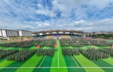 贵州民族大学举行2026年欢送秋季入伍学生暨军训总结表彰大会